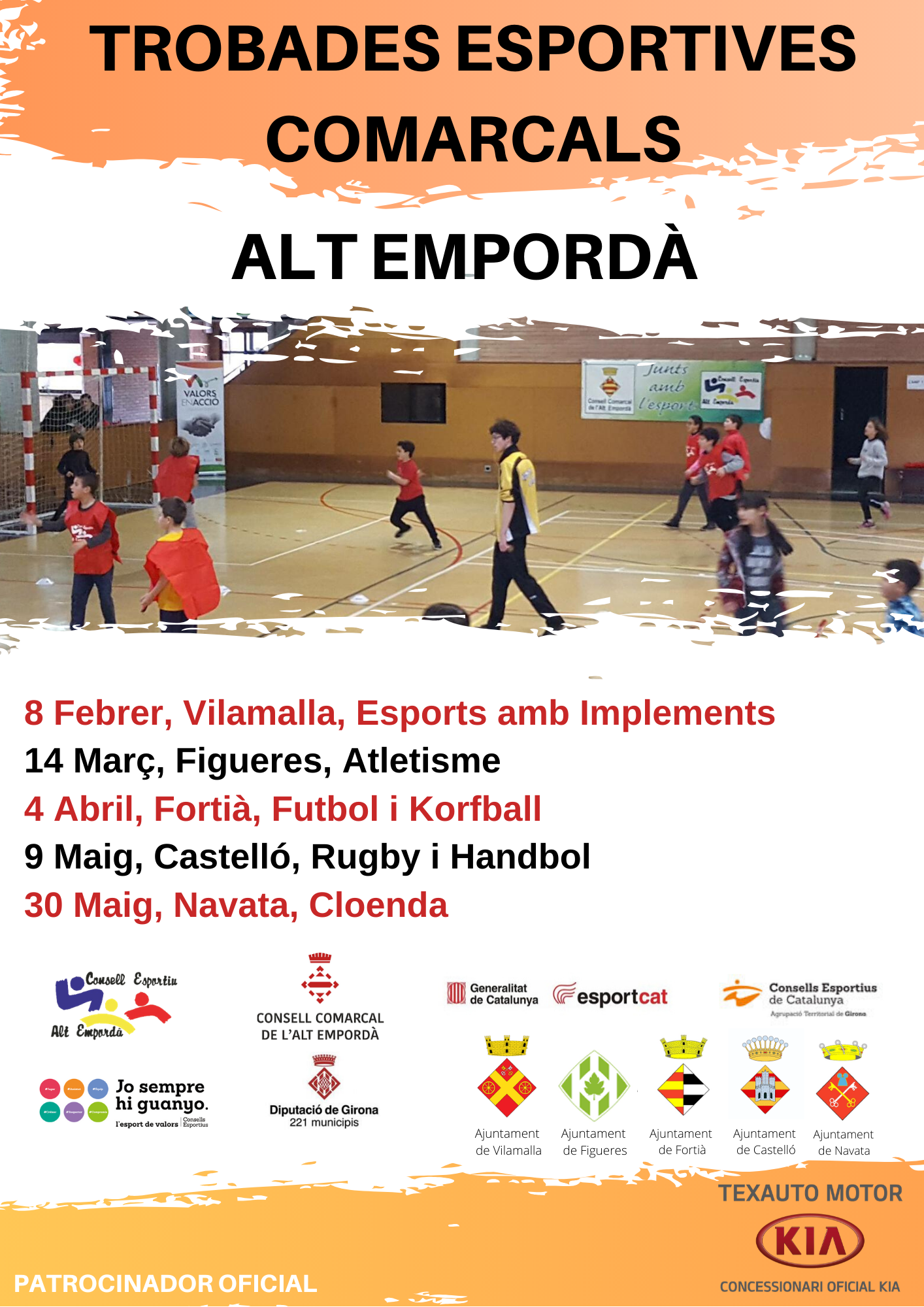 Cartell Trobades Esportives Comarcals